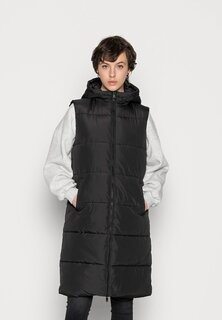 Жилет Pieces PCBEE NEWLONG PUFFER, черный