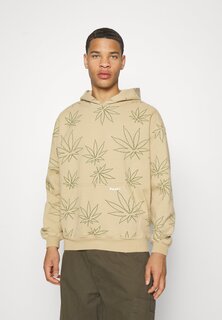 Толстовка HUF PLANTLIFE FLEECE HOODIE, цвет camel