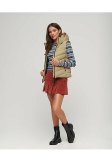 Жилет Superdry, цвет pelican beige