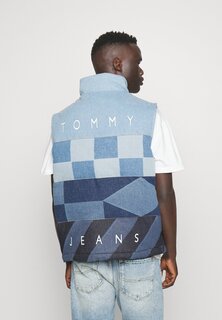 Жилет Tommy Jeans АРХИВНЫЙ ЖИЛЕТ-ПУФФЕР, цвет denim medium