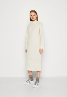 Платье Selected Femme SLFMALINE DRESS HIGH NECK, цвет birch melange