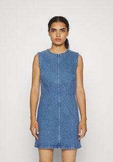 Платье Vaquero Abercrombie &amp; Fitch, цвет blue denim