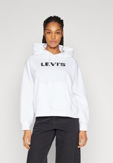 Толстовка Levi&apos;s ХУДИ С ГРАФИЧЕСКИМ ЯСЕНЕМ, цвет hoodie ys babytab txt bright white Levis