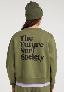 Толстовка O&apos;Neill FUTURE SURF SOCIETY CREW, цвет deep lichen green O'neill