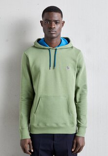 Толстовка PS Paul Smith MENS FIT HOODY ZEBRA, оливковый