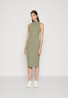Платье-футляр GAP MOCK NECK DRESS, мескуленовый зеленый
