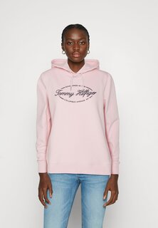 Толстовка Tommy Hilfiger Худи с капюшоном SCRIPT, цвет whimsy pink