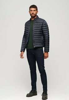 Зимняя куртка Superdry LIGHTWEIGHT SHORT PUFFER, цвет eclipse navy