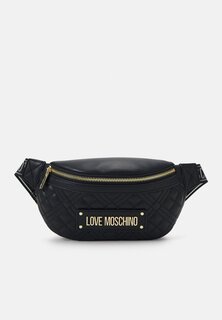 Поясная сумка Love Moschino СТЕГАНАЯ СУМКА, черный