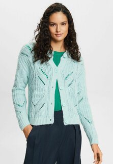 Кардиган Esprit, цвет light aqua green