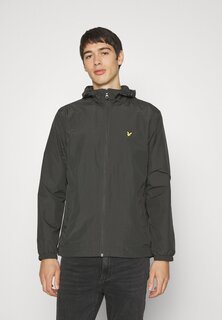 Тонкая куртка Lyle &amp; Scott КУРТКА НА МОЛНИИ С КАПЮШОНОМ, цвет gunmetal