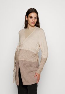 Кардиган ONLY MATERNITY OLMQUEEN CARDIGAN, цвет sand stripes w beige and woodsmoke