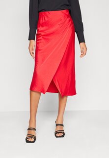 Топ YAS ЮБКА YASPISTA DRAPE MIDI, цвет tango red Y.A.S