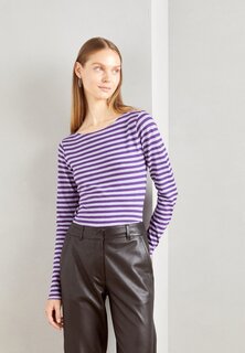 Топ с длинными рукавами Marc O&apos;Polo LONG SLEEVE BOAT NECK STRIPED, разноцветный/бледно-фиолетовый