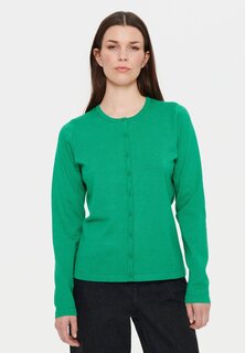 Кардиган Saint Tropez A8661 MILASZ R-NECK, цвет verdant green melange