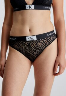 Трусы Calvin Klein Underwear ВЫСОКАЯ ТАЛИЯ, черный