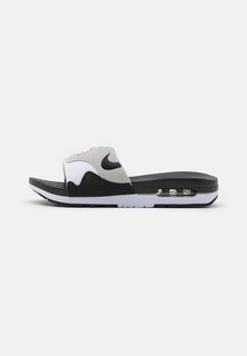 Туфли Nike AIR MAX 1 SLIDE UNISEX, белый/черный/светло-нейтрально-серый