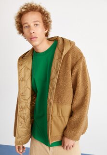 Флисовая куртка Carhartt WIP ПОДКЛАДКА DEVIN HOODED LINER, цвет light brown