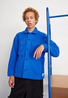 Флисовая куртка Obey Clothing THOMPSON SHIRT JACKET, серфинг синий