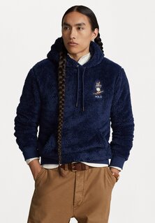 Флисовый джемпер Polo Ralph Lauren ДЛИННЫЙ РУКАВ, темно-синий Ньюпорт Кортина