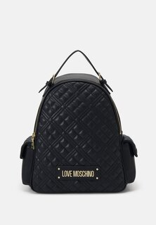 Рюкзак Love Moschino СТЕГАНАЯ СУМКА, черный