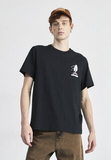 Футболка с принтом Converse ФУТБОЛКА SCENERY GRAPHIC TEE UNISEX, цвет black