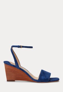 Сандалии на танкетке Lauren Ralph Lauren KATHERINE SANDALS WEDGE, цвет indigo sail