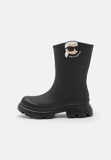 Сапоги для воды KARL LAGERFELD TREKKA RAIN MID LEG BOOT, черный