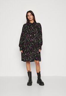 Классическая рубашка YAS YASLINIRA SHIRT DRESS, черный Y.A.S