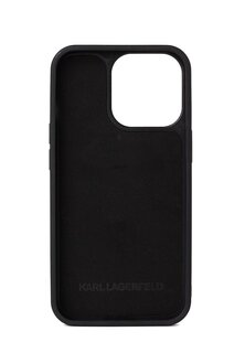 Чехол для телефона KARL LAGERFELD IPAD IKONIK 2.0 IPHONE 14, черный