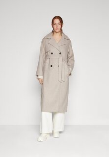 Классическое пальто ONLY ТРЕНЧКОТ ONLNANCY LIFE, цвет simply taupe detail:melange