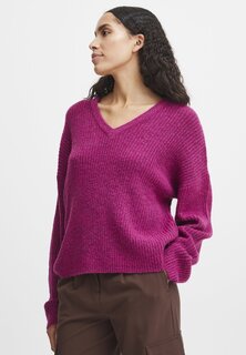 Свитшот b.young BYONEMA VNECK, цвет festival fuchsia