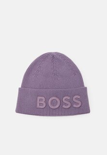 Шапка-бини BOSS AFOX UNISEX, средний фиолетовый