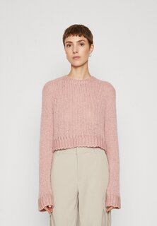 Свитшот Cotton On OH MY FLUFF CROP CREW NECK, цвет dusty rose