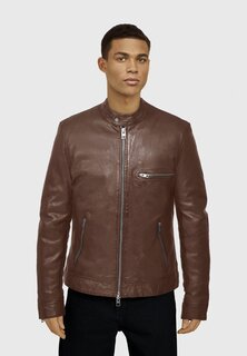 Кожаная куртка Oakwood БОББИ, коричневый