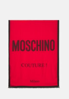 Шарф MOSCHINO УНИСЕКС, красный