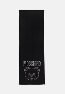 Шарф MOSCHINO ШАРФ, черный