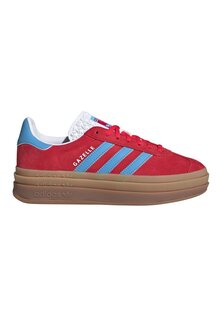 Кроссовки adidas Originals GAZELLE BOLD, активный розовый, полусиний, взрывное облако, белый