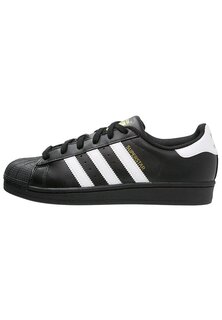 Кроссовки adidas Originals SUPERSTAR FOUNDATION ALL BLACK STYLE SHOES, цвет noir / blanc