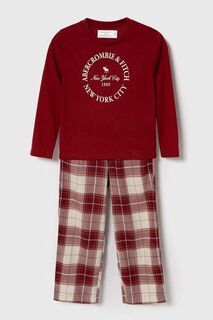 Детские пижамы Abercrombie &amp; Fitch, красный