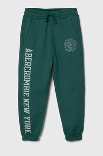 Детские спортивные штаны Abercrombie &amp; Fitch, зеленый