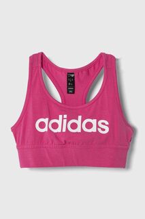 Детский спортивный бюстгальтер Adidas, розовый