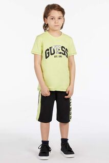 Детская футболка Guess, зеленый