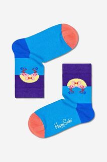 Детские носки Happy Socks Flamingo Friends, синий