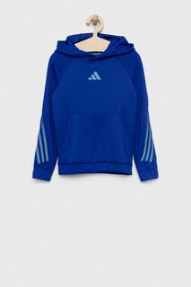 Детская толстовка adidas U TI HOODIE, синий