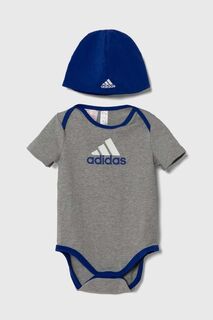 Детское боди adidas, синий