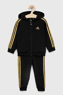 Детский спортивный костюм adidas I 3S SHINY, черный