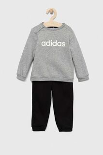 Детский спортивный костюм adidas I LIN FL, серый