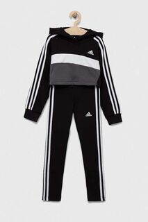Детский спортивный костюм Adidas, черный