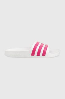 Детские тапочки adidas ADILETTE AQUA K, белый